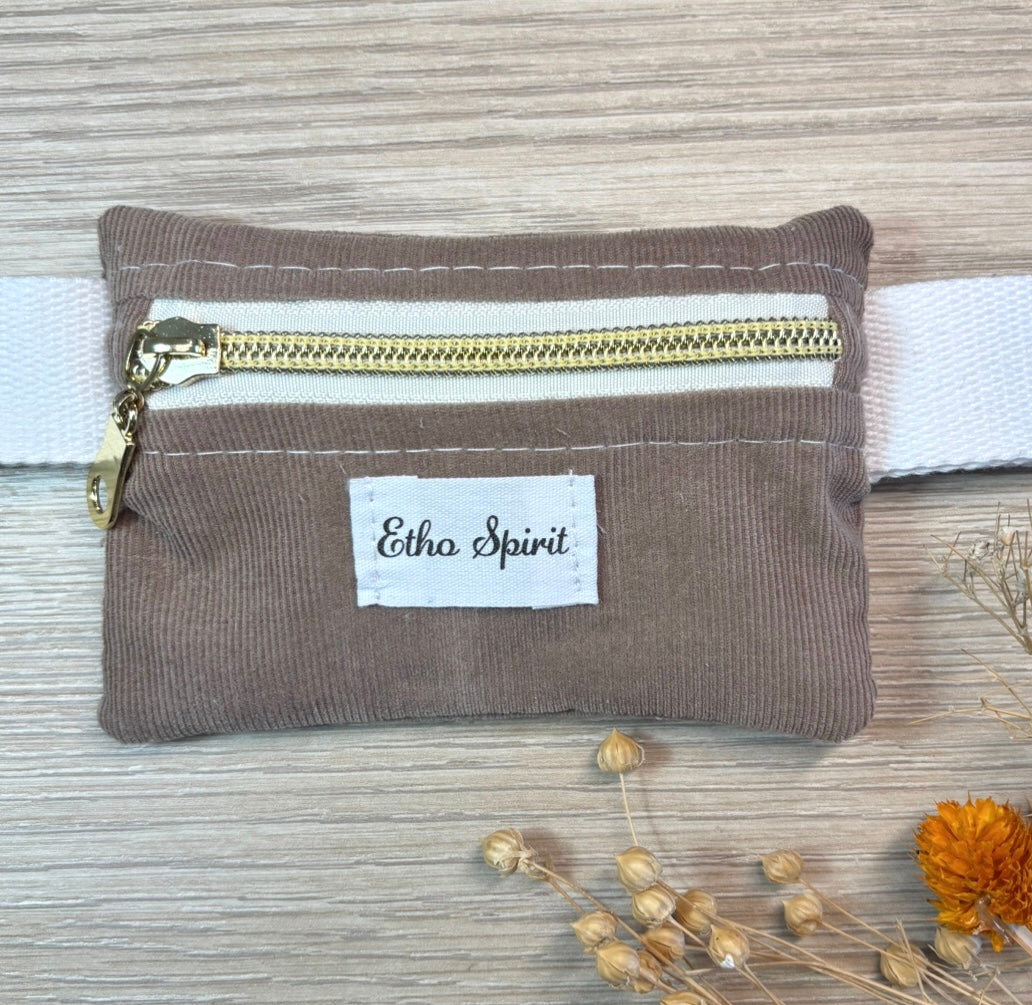 pochette à friandises taupe