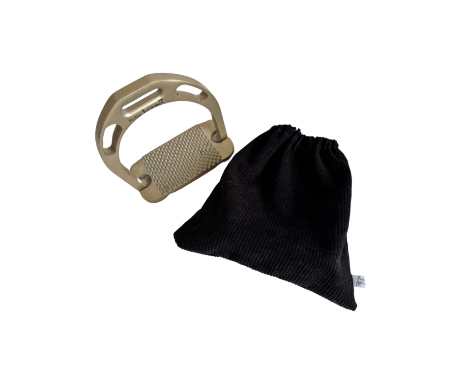 Housse d'étriers | velours cotelé noir