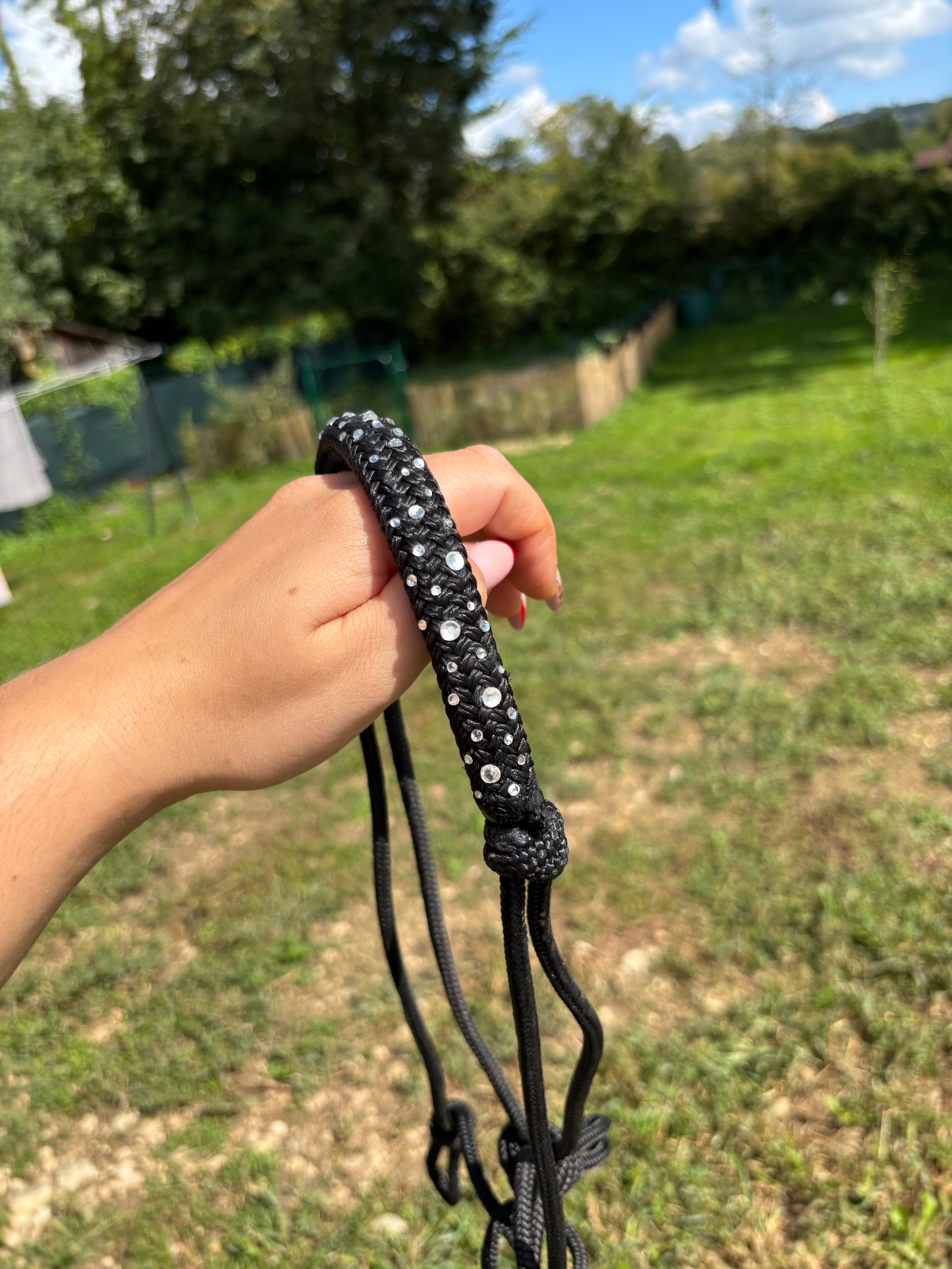 Licol en corde personnalisable | FULL GLITTER