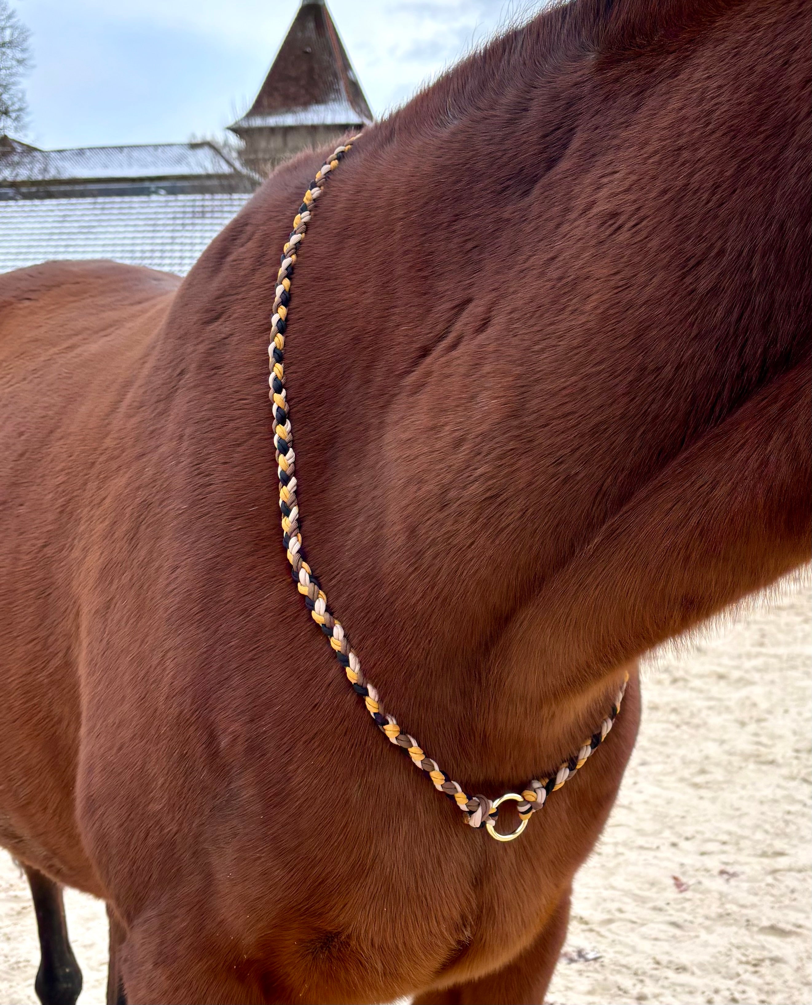 Cordelette en corde léopard