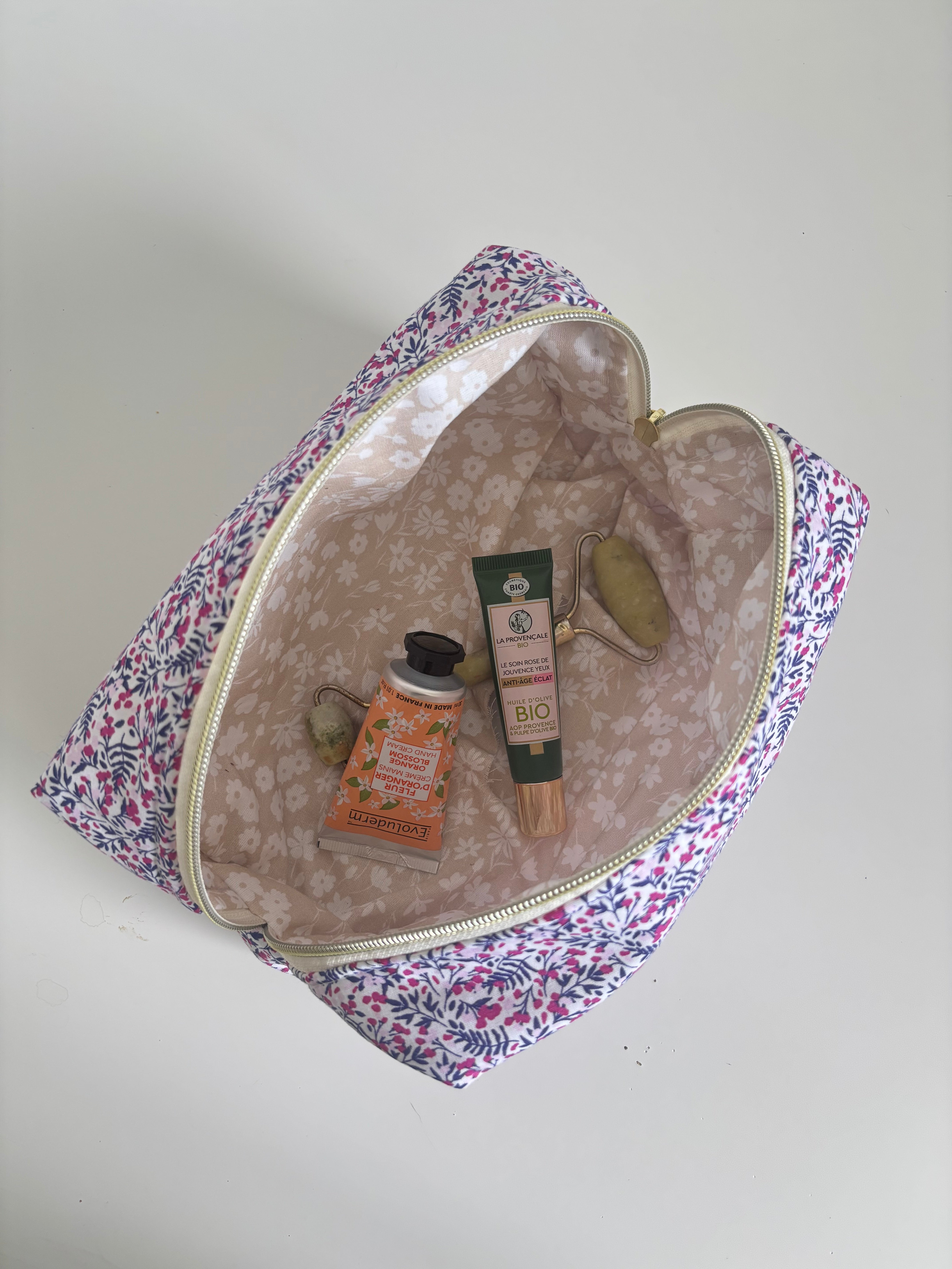 trousse | coton fleuri