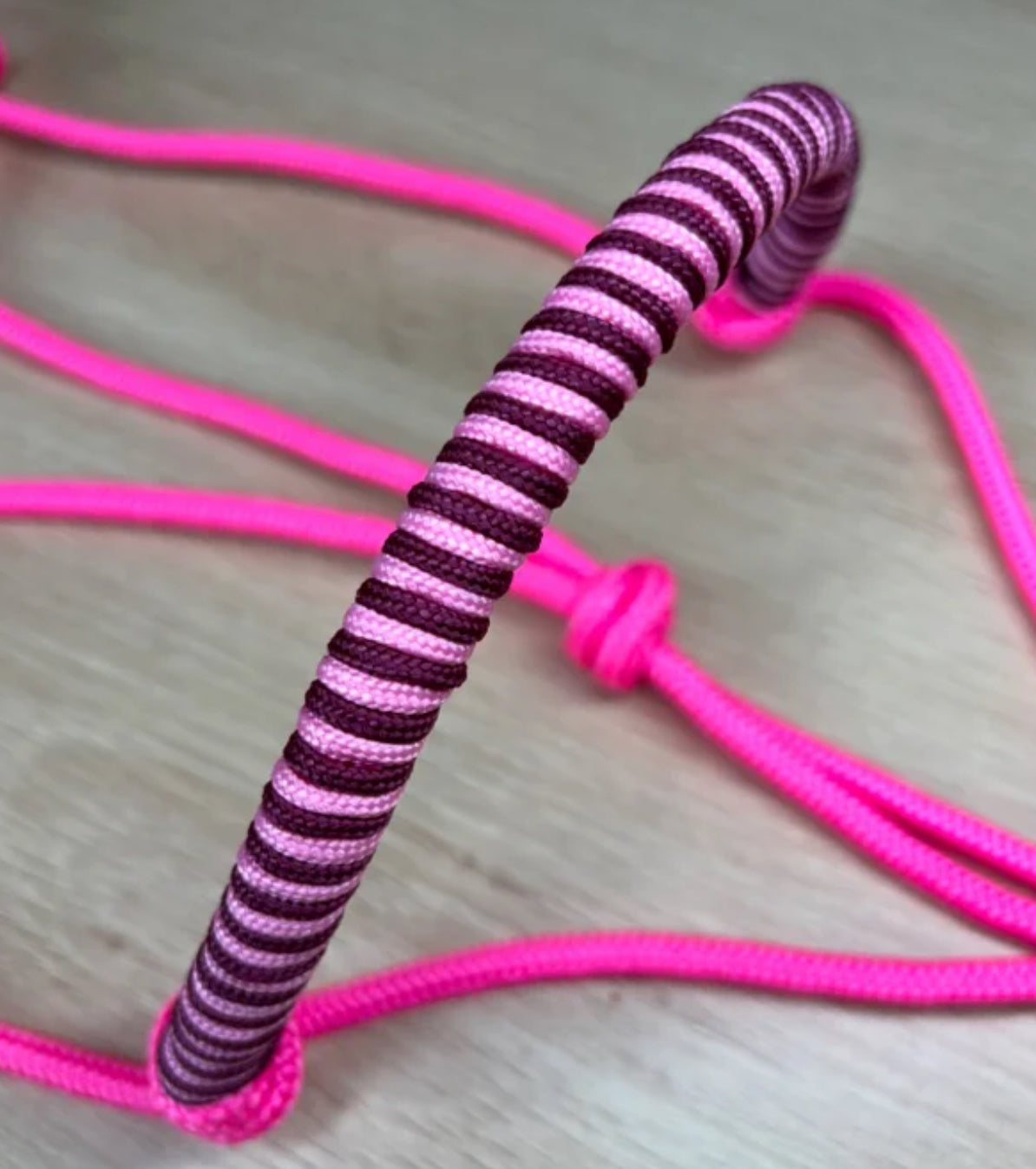 licol personnalisable | tressage camélia