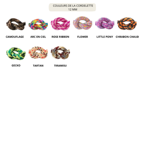 cordelette personnalisable | florale