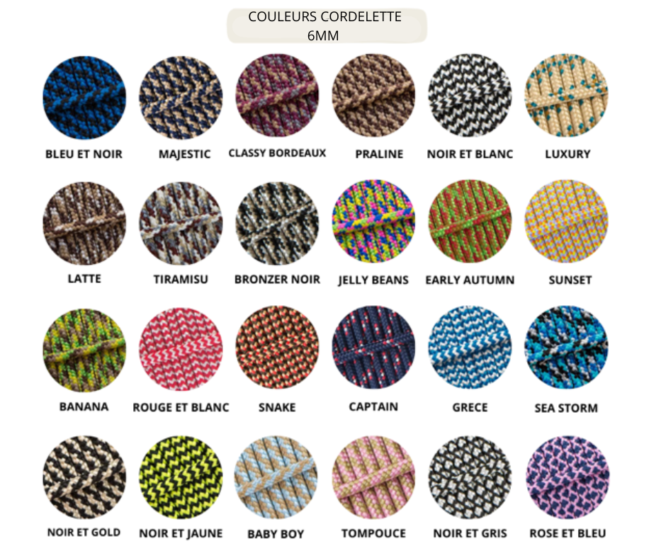 cordelette personnalisable | Gardenia