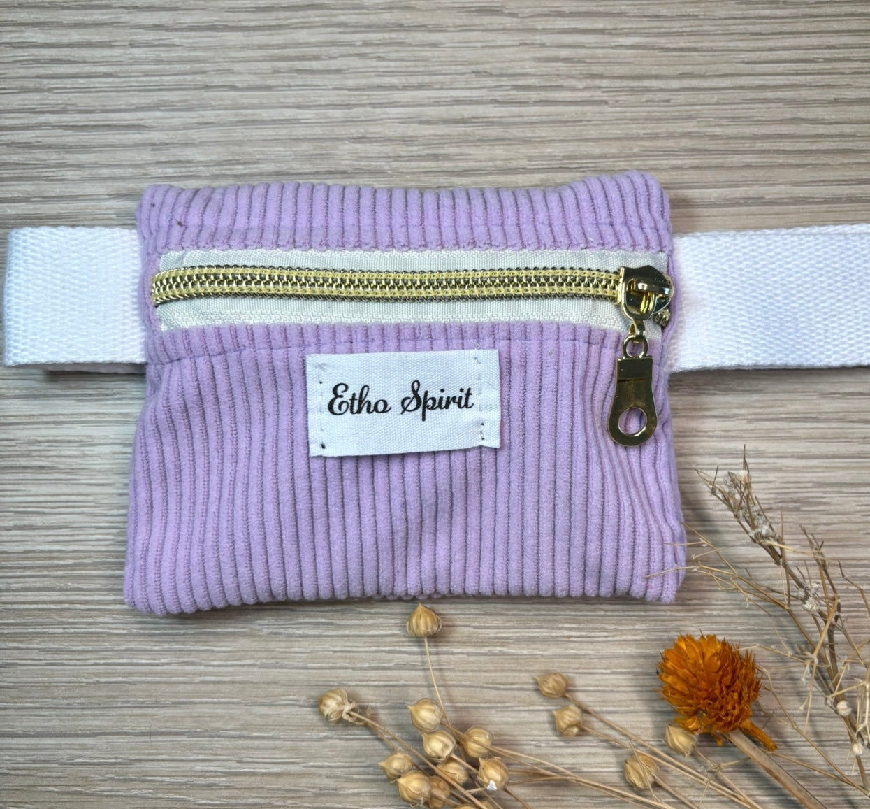 pochette à friandises lilas