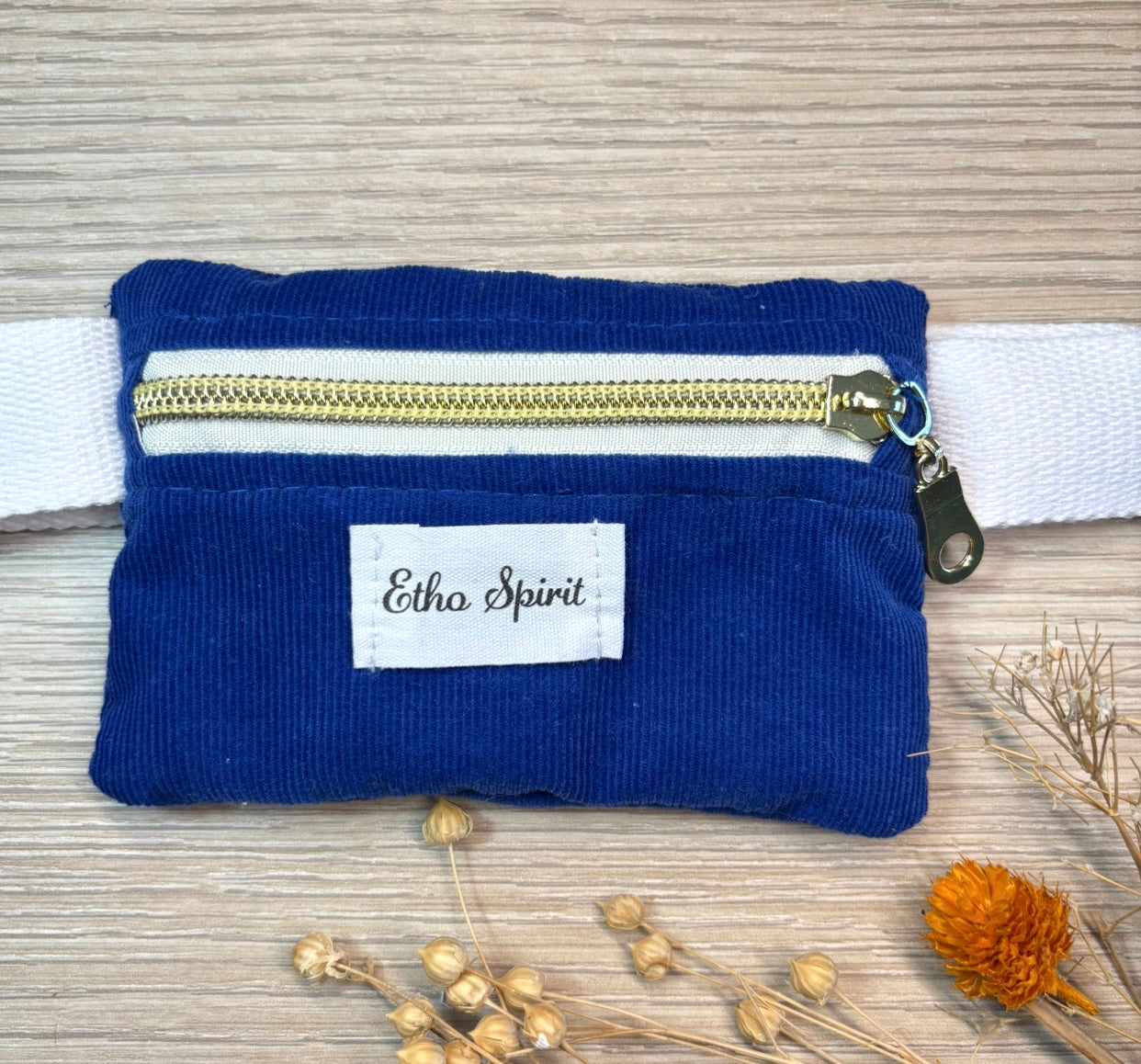 pochette à friandises bleu roi