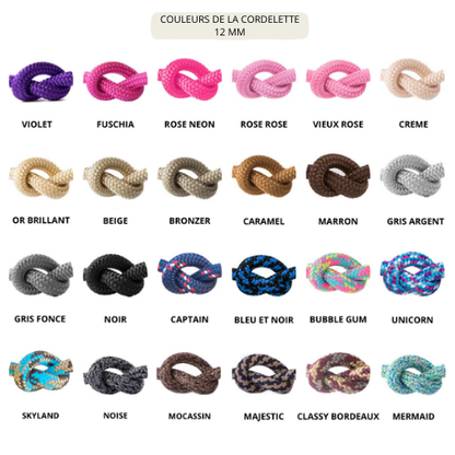 cordelette personnalisable | florale