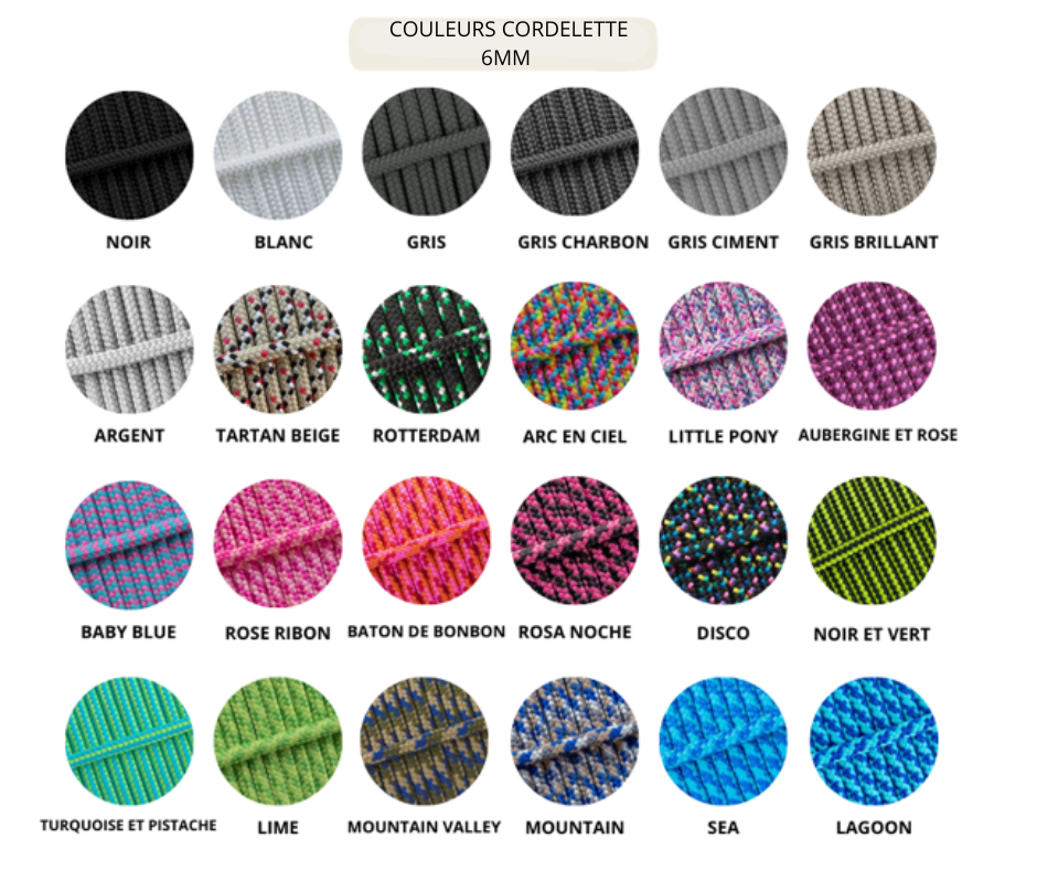 cordelette personnalisable | Gardenia
